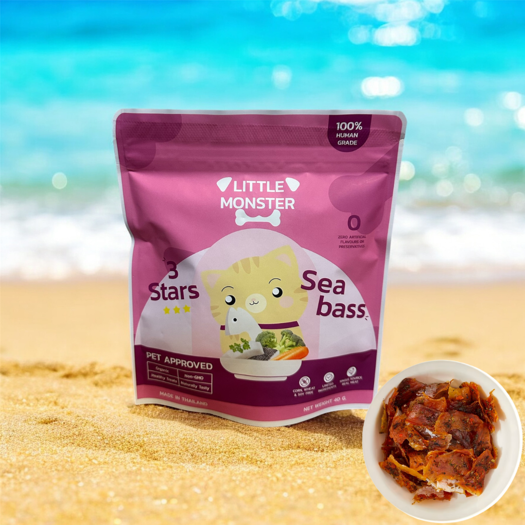 3-Stars Seabass (Sustainable Fish Fillet Crisps)